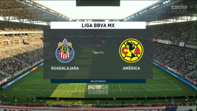 chivas de guadalajara vs club américa lineups