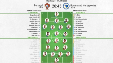 bosnia and herzegovina national football team vs portugal national football team stats