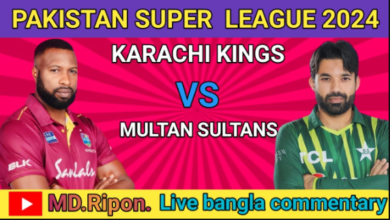 multan sultans vs karachi kings timeline