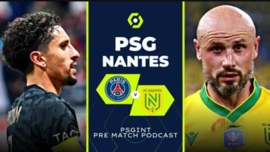 psg vs fc nantes lineups