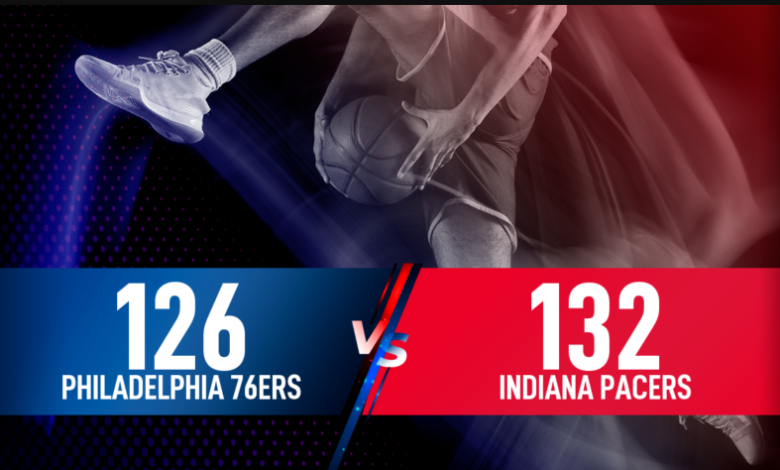 pacers vs philadelphia 76ers match player stats